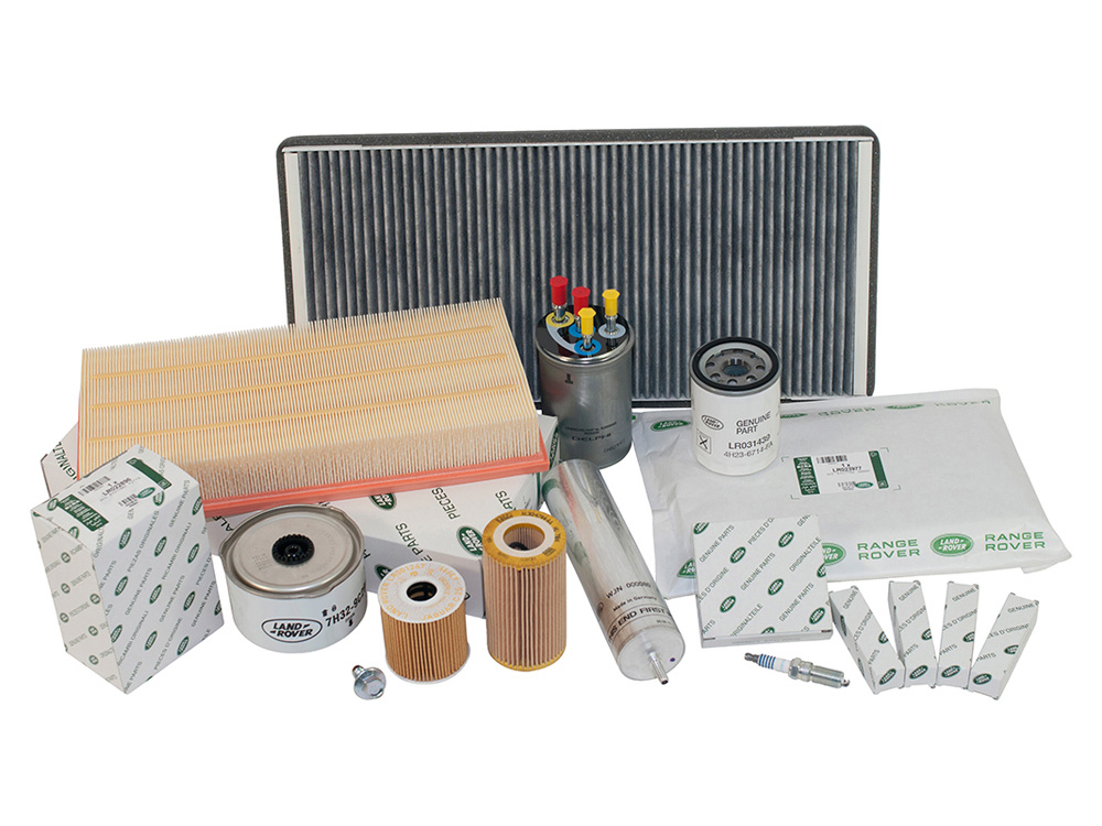 Service Filter Kit - Oil Air Fuel Pollen Filters with Drain Plug Washer