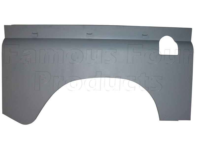 Rear Outer Wing Panel - Aluminium
