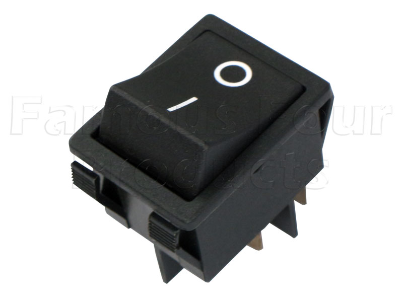 Switch - Rocker - Black