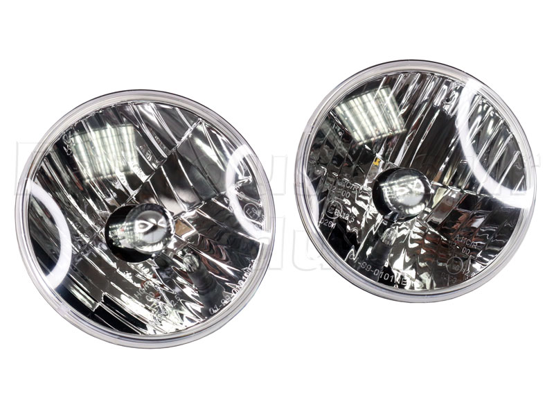 Headlamps (Pair) - Crystal Halogen